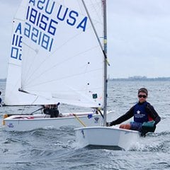 Optimist Radial Black Yarış Yelkeni