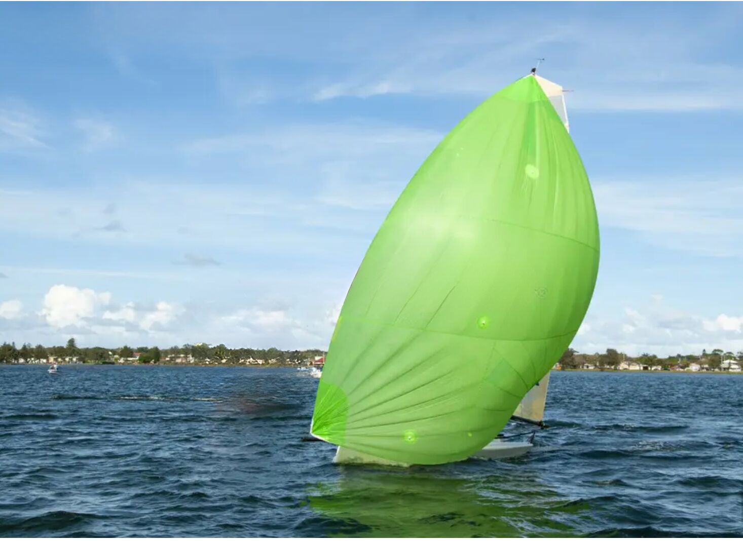 J24 | Asimetrik Balon (Spinnaker) - Yeşil