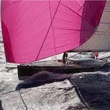 Quantum Sails | Mini Transat - A5 Asimetrik Balon (Spinnaker) - Pembe