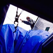 Yarış Tekneleri İçin Asimetrik Balon Antreman Seyri