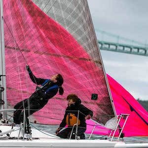 Yarış Tekneleri İçin Asimetrik Balon Antreman Seyri