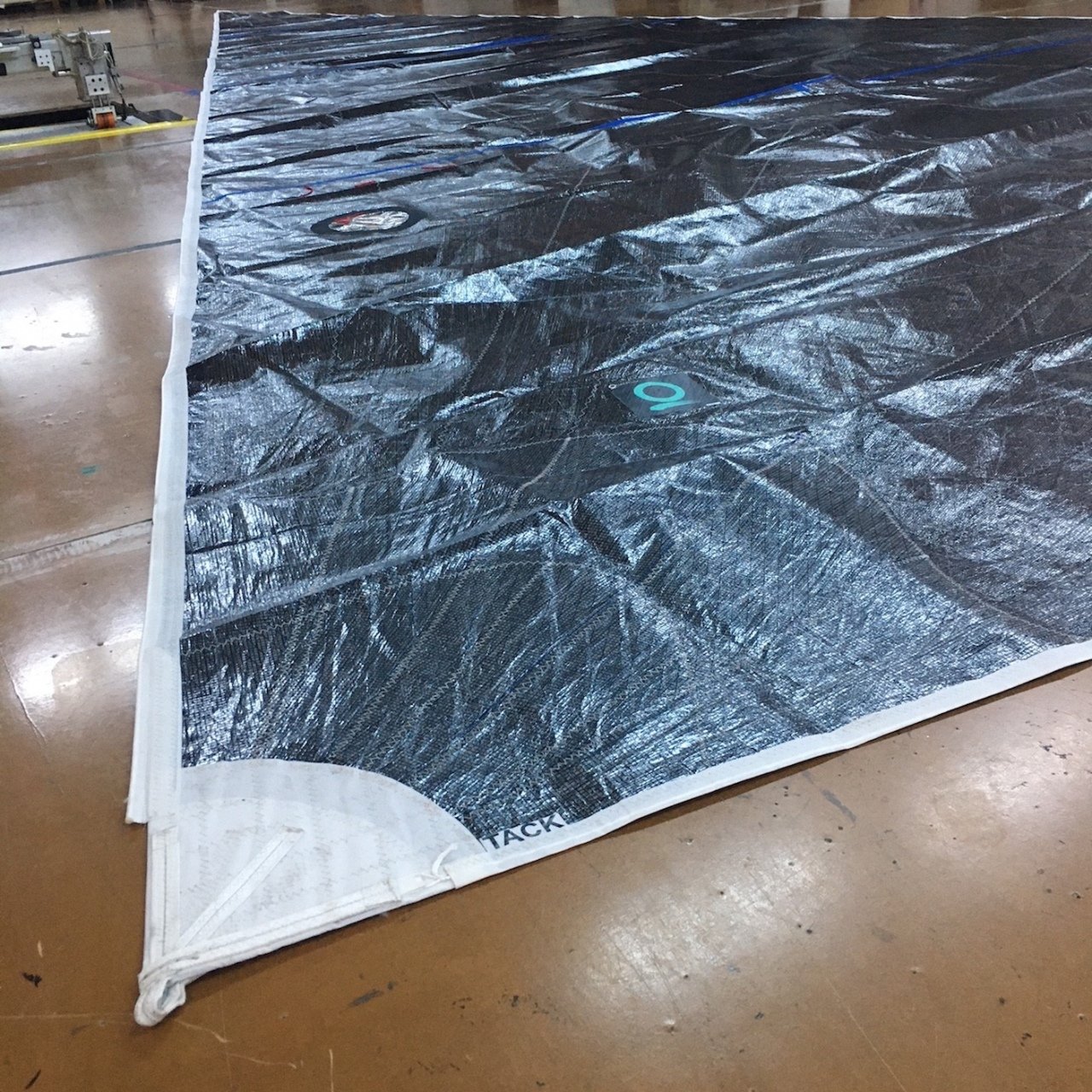 35-40 Feet | Yarış Cenova (Hafif Hava) - Siyah Polyester