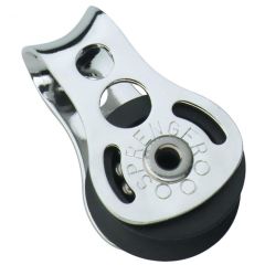 Micro XS block ball bearing 6 mm - 1 sheave, through bow