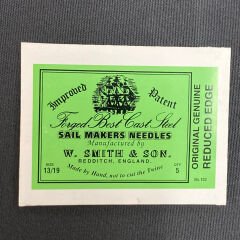 Yelken Dikiş İğneleri - William Smith (No.13-19)