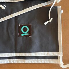 Bumba Koruma Kılıfı - Antrasit, Beyaz Fitilli