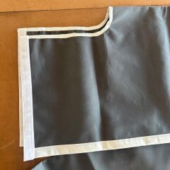 Bumba Koruma Kılıfı - Antrasit, Beyaz Fitilli