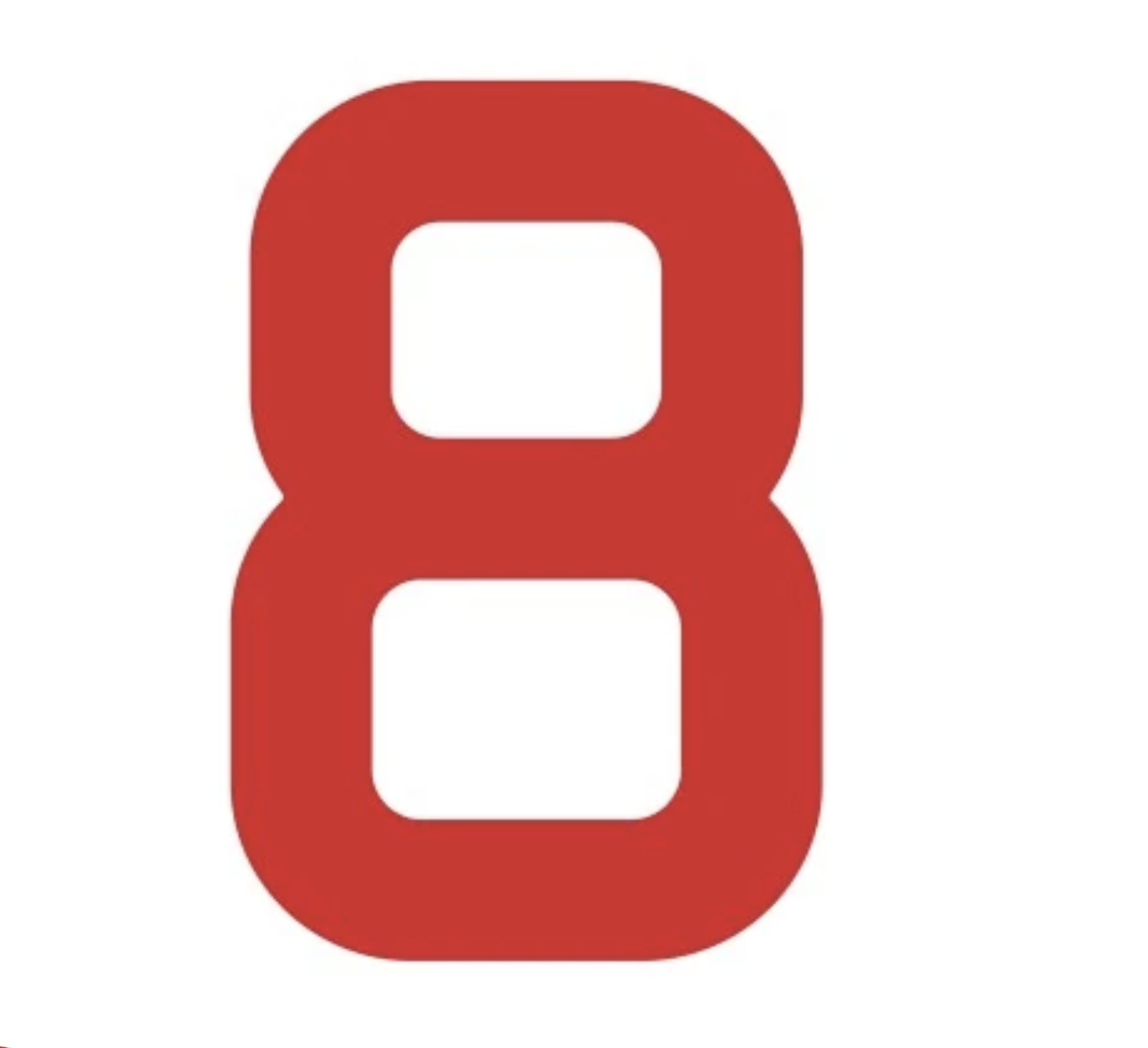 ILCA 4 |  Yelken numarası - Kırmızı  8