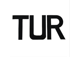 ILCA 6 |  TUR yazısı - Siyah