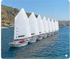 Optimist | Antrenman Yelkeni - Millenium Black (43kg+)