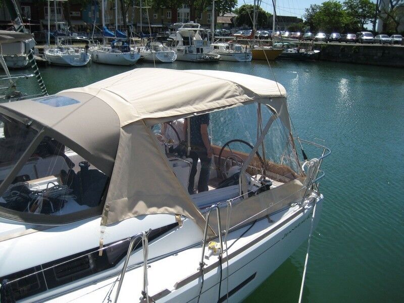 Jeanneau Sun Odyssey 409 Kokpit Tentesi Tent (Handrail'liı | NV Equipment