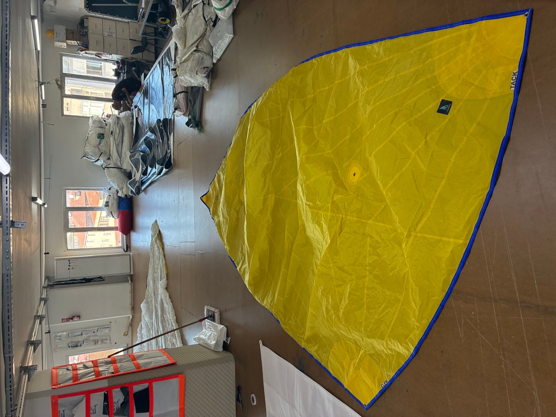 D-Sails | RS Feva Balon (Sarı Spinnaker)